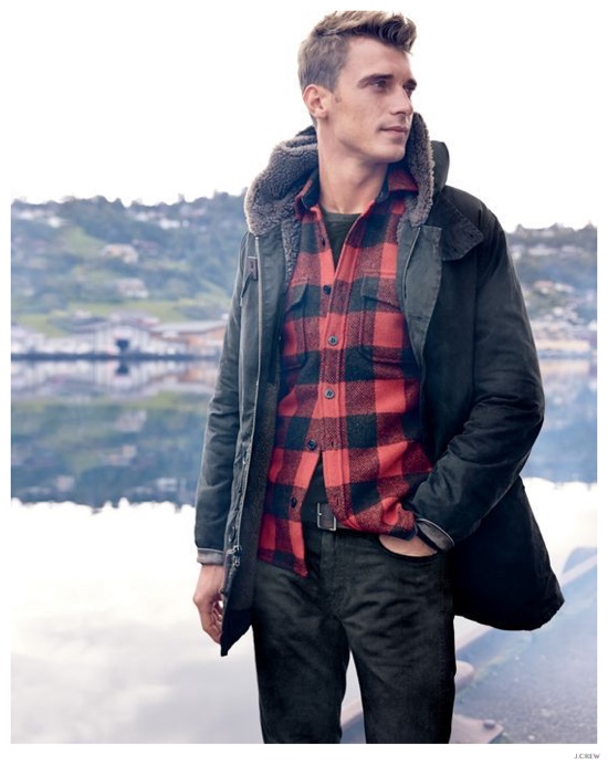 Clément Chabernaud Ventures Outdoors for J.Crew's Rugged December 2014 ...