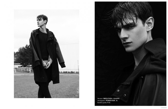 Douglas Neitzke Hits the Track in Sporty Fashions for L'Insolent – The ...
