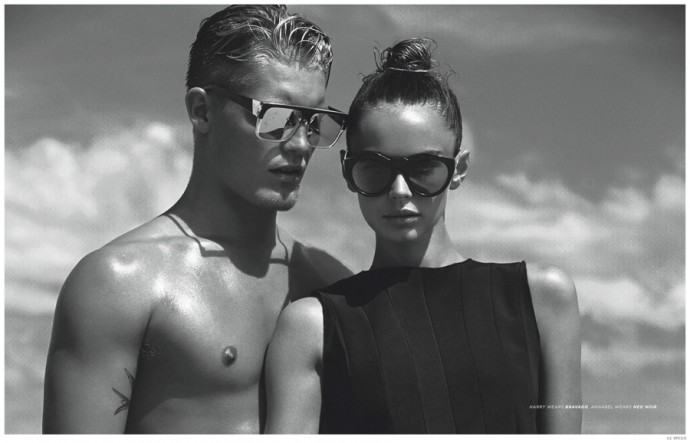 Harry Goodwins Models Le Specs Spring Summer 2014 15 Sunglasses Styles The Fashionisto