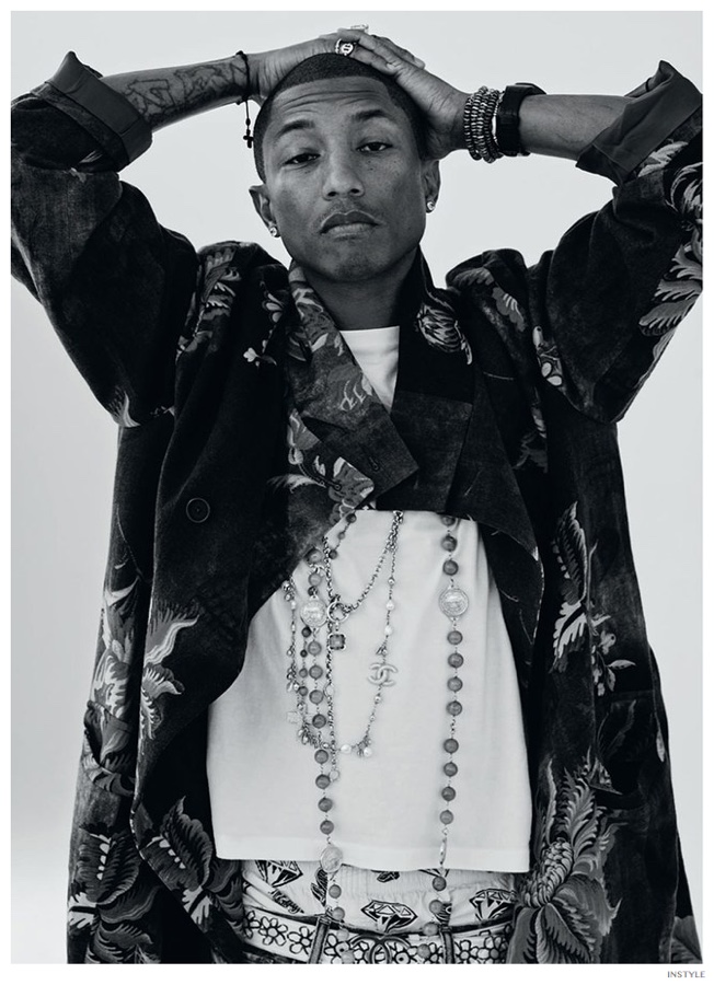 Pharrell InStyle 2014 Photo Shoot 001