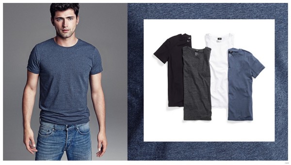 Sean O'Pry Models H&M Menswear Basics – The Fashionisto