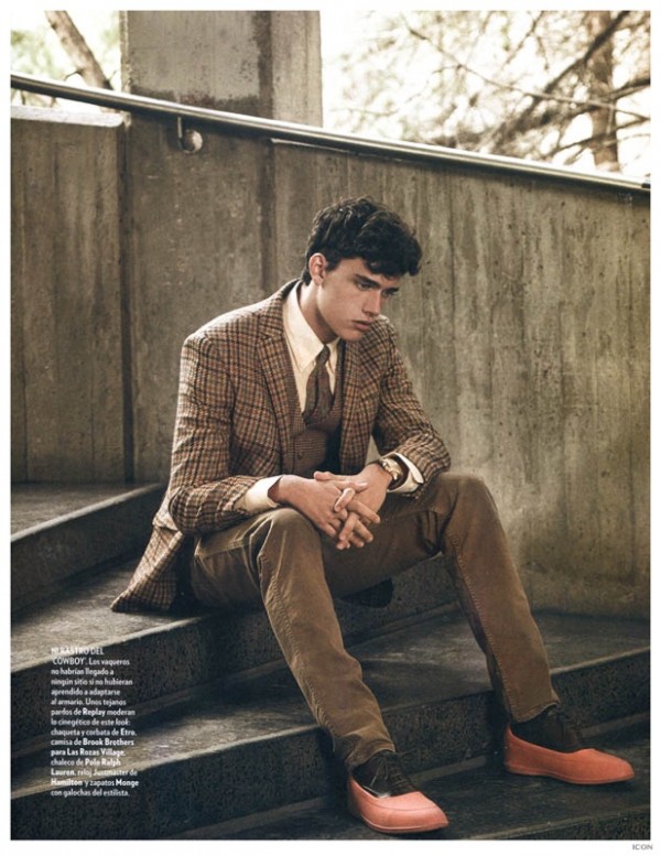 Xavier Serrano is Casual Chic for Icon Magazine – The Fashionisto