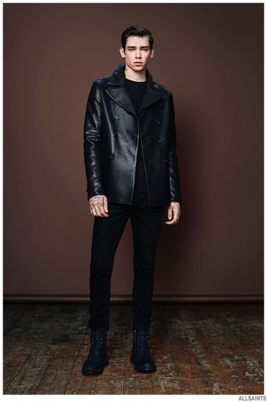 Cole Mohr Rocks AllSaints' Holiday Styles – The Fashionisto