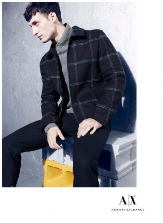 Armani Exchange Features Smart Outfits for December 2014 Lookbook – The ...
