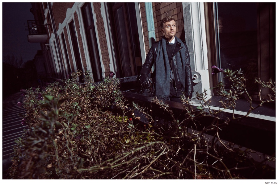 Benjamin Eidem Models Black And Navy Fashions For Nly Man Shoot The Fashionisto 