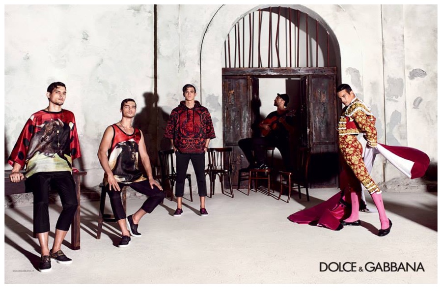 Dolce Gabbana Men Spring Summer 2015 Campaign 001