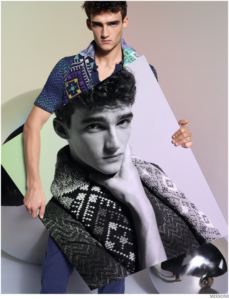 Missoni Men Delivers Ultimate Portrait for Spring/Summer 2015 Campaign ...