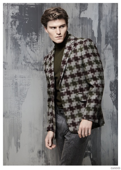 Oliver Cheshire Has a Check Moment for Candid Magazine – The Fashionisto