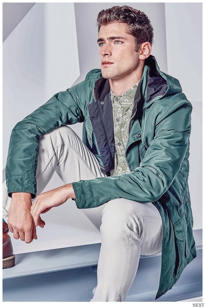 Sean O'Pry Reunites with Next for Spring 2015 Preview – The Fashionisto