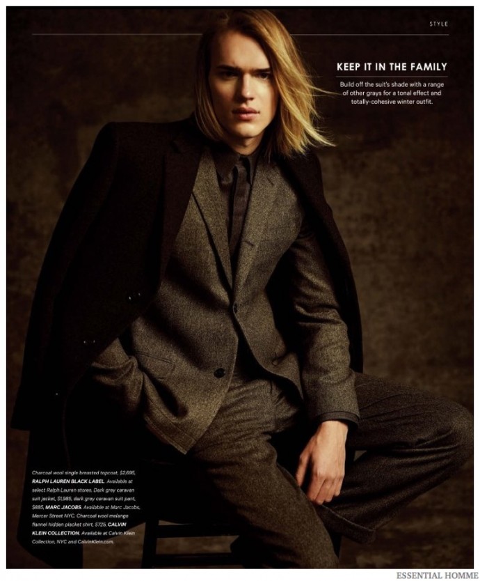 Ton Heukels Embraces Men's Tailoring & Shades of Gray for Essential ...