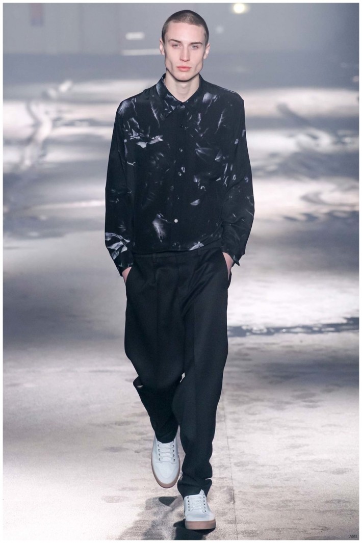 AMI Fall/Winter 2015 Menswear Collection: The Polished Denim Statement ...