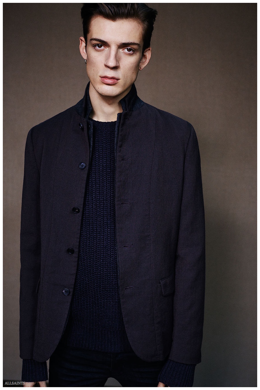 AllSaints Offers Up Tailoring & Leather for January 2015 Men's Lookbook ...