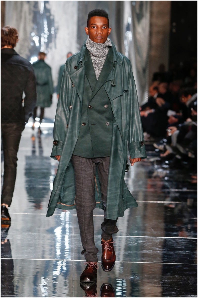 Berluti Fall/Winter 2015 Menswear Collection: 