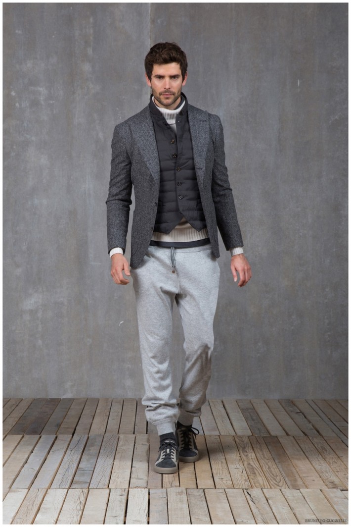 Brunello Cucinelli Perfectly Layers Down Pieces for Fall/Winter 2015 ...