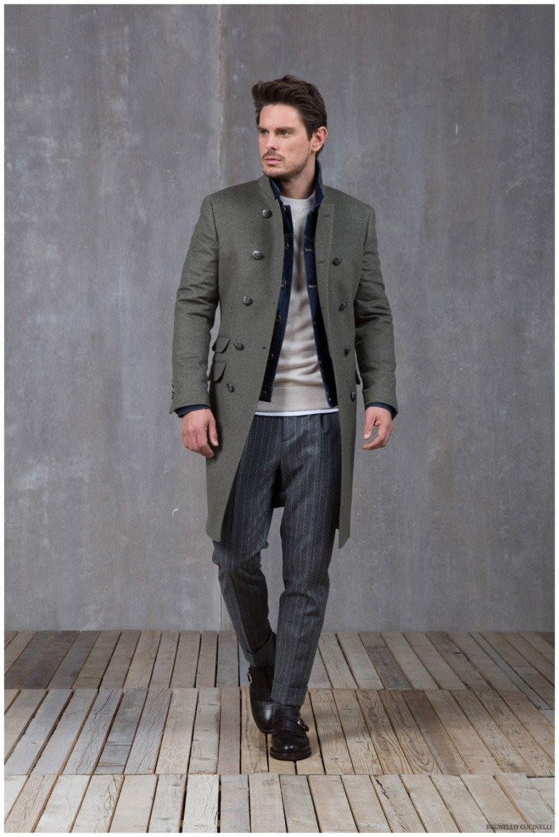 Brunello Cucinelli Perfectly Layers Down Pieces for Fall/Winter 2015 ...