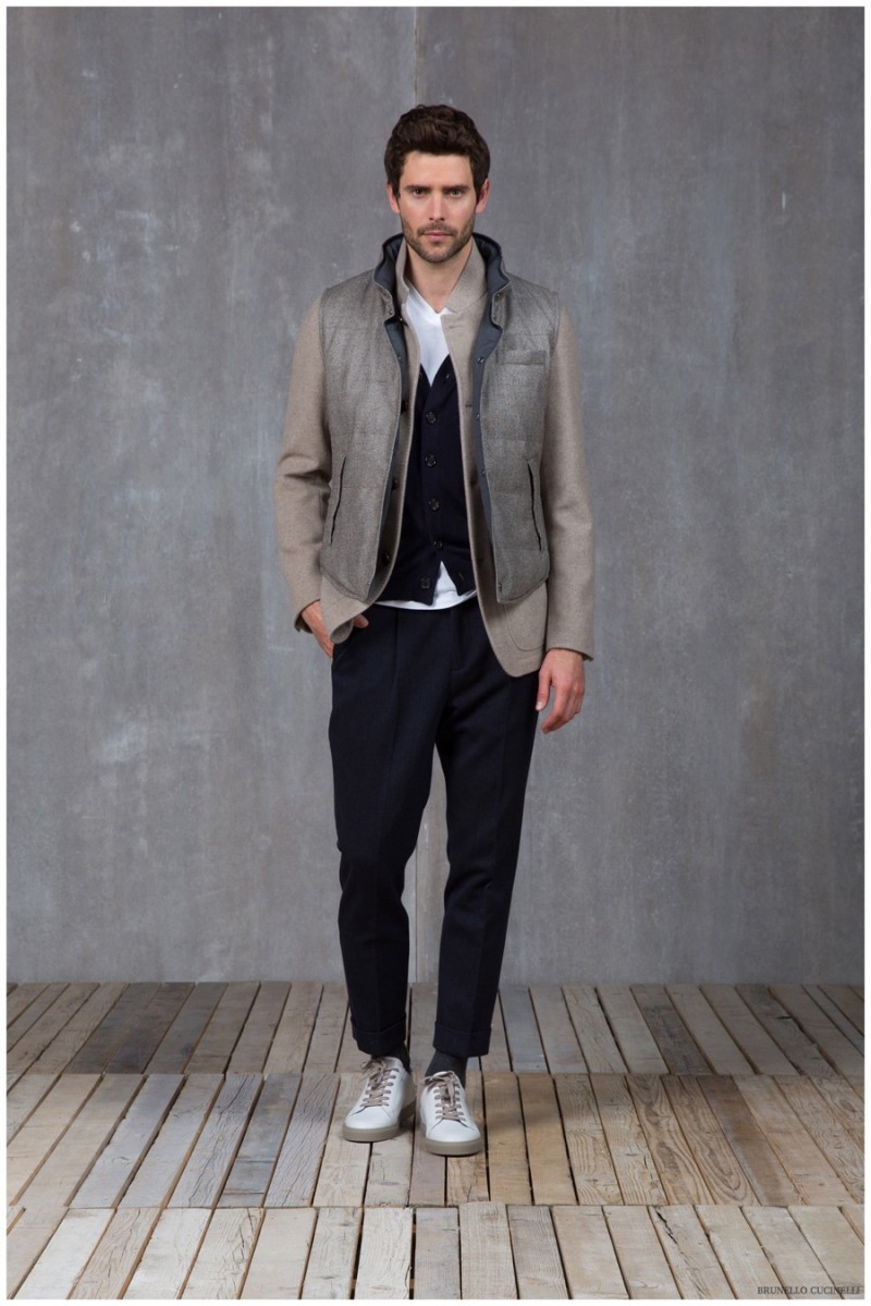 Brunello Cucinelli Perfectly Layers Down Pieces for Fall/Winter 2015 ...