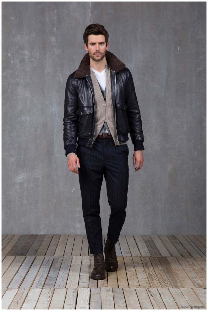 Brunello Cucinelli Perfectly Layers Down Pieces for Fall/Winter 2015 ...