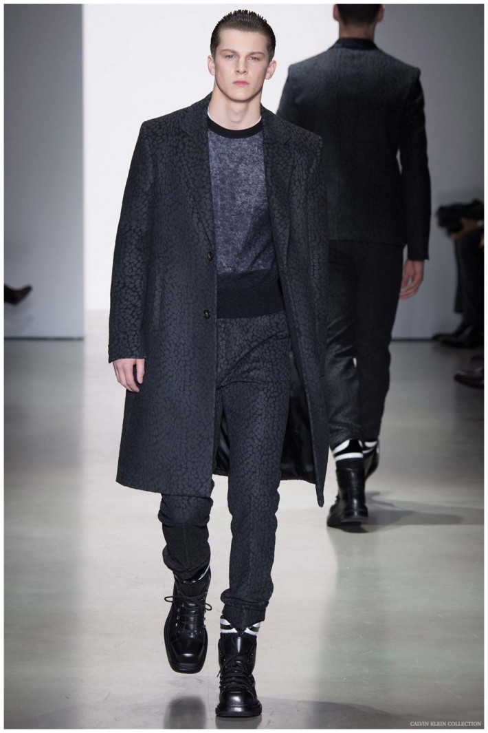 Calvin Klein Collection Fall/Winter 2015: Animal Prints & Vinyl Deliver ...