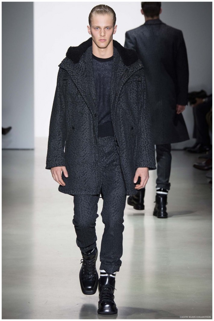 Calvin Klein Collection Fall/Winter 2015: Animal Prints & Vinyl Deliver ...