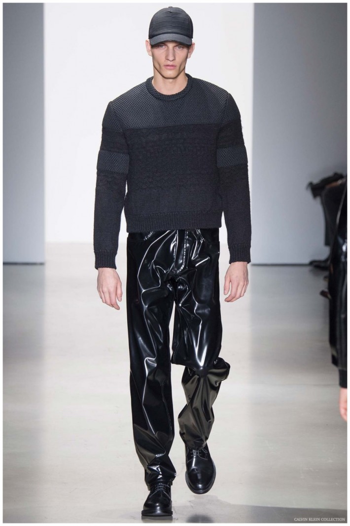 Calvin Klein Collection Fall/Winter 2015: Animal Prints & Vinyl Deliver ...