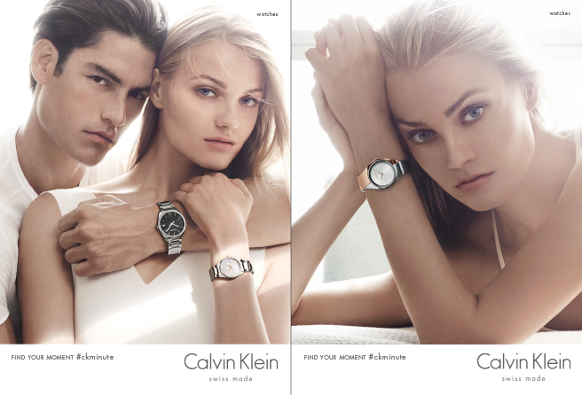 Calvin Klein Spring Summer 2015 Watches Campaign