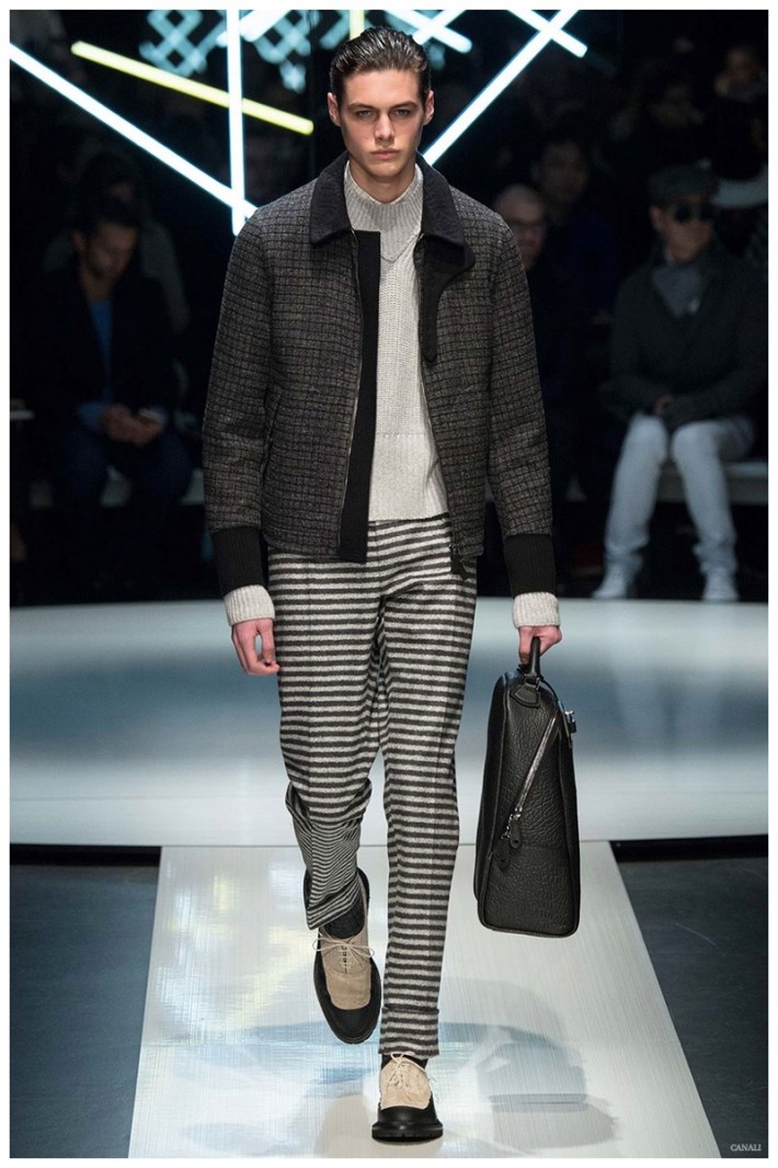 Canali Fall/Winter 2015 Menswear Collection Channels 50s Suiting Styles ...