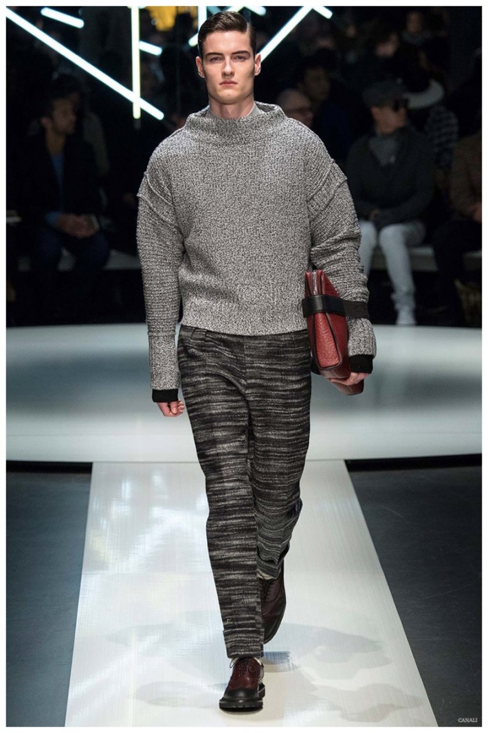 Canali Fall/Winter 2015 Menswear Collection Channels 50s Suiting Styles ...