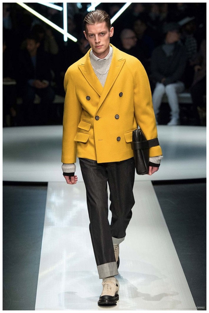 Canali Fall/Winter 2015 Menswear Collection Channels 50s Suiting Styles ...