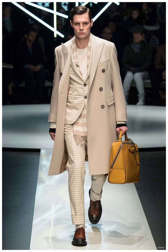 Canali Fall/Winter 2015 Menswear Collection Channels 50s Suiting Styles ...