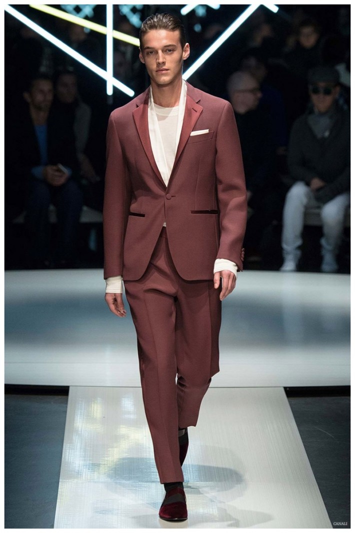 Canali Fall/Winter 2015 Menswear Collection Channels 50s Suiting Styles ...