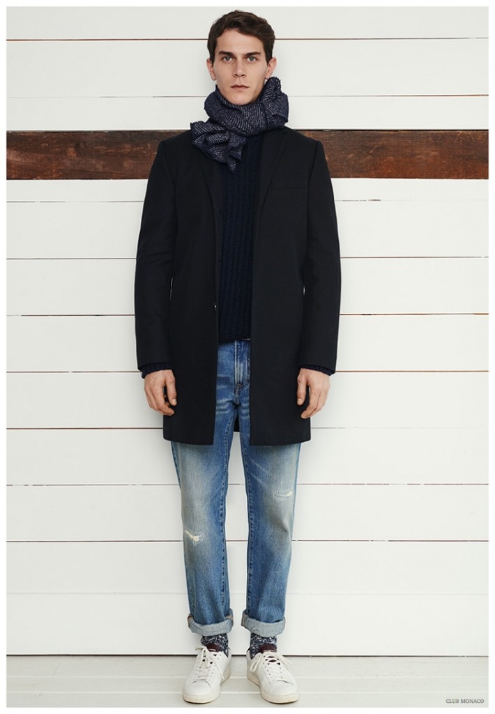 Club Monaco Showcases Minimalist Men's Winter Looks with Vincent ...