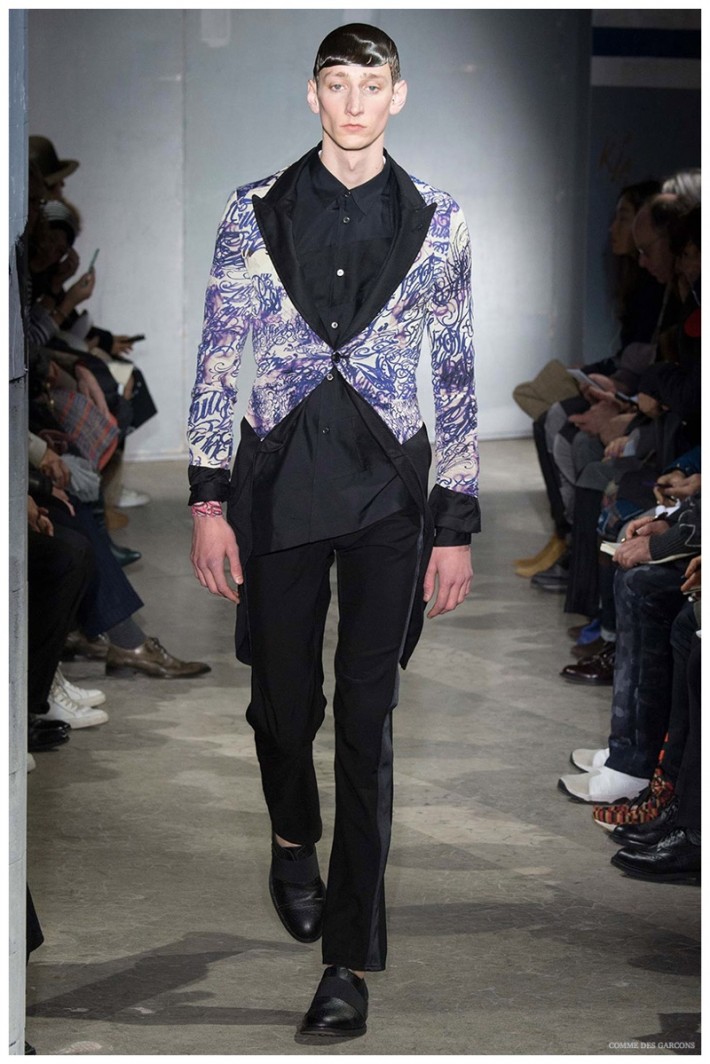 Comme des Garçons Fall/Winter 2015 Menswear Collection Sets Suiting ...