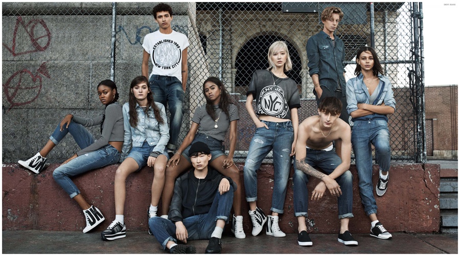 DKNY Jeans is Back to Basics for Spring/Summer 2015 Campaign – The  Fashionisto