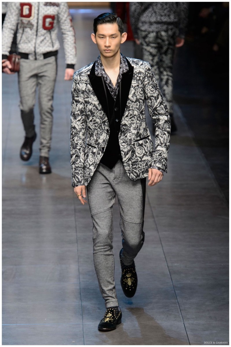 Dolce & Gabbana Fall/Winter 2015 Menswear Collection Celebrates Family ...