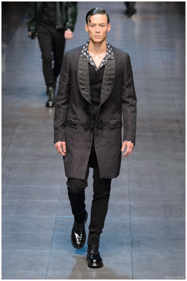 Dolce & Gabbana Fall/Winter 2015 Menswear Collection Celebrates Family ...