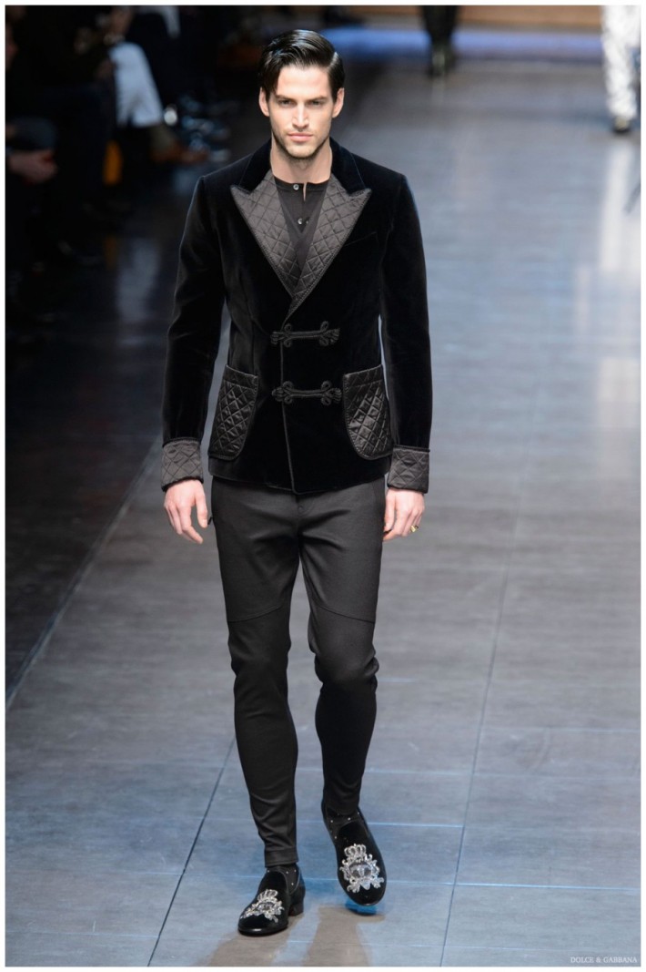 Dolce & Gabbana Fall/Winter 2015 Menswear Collection Celebrates Family ...