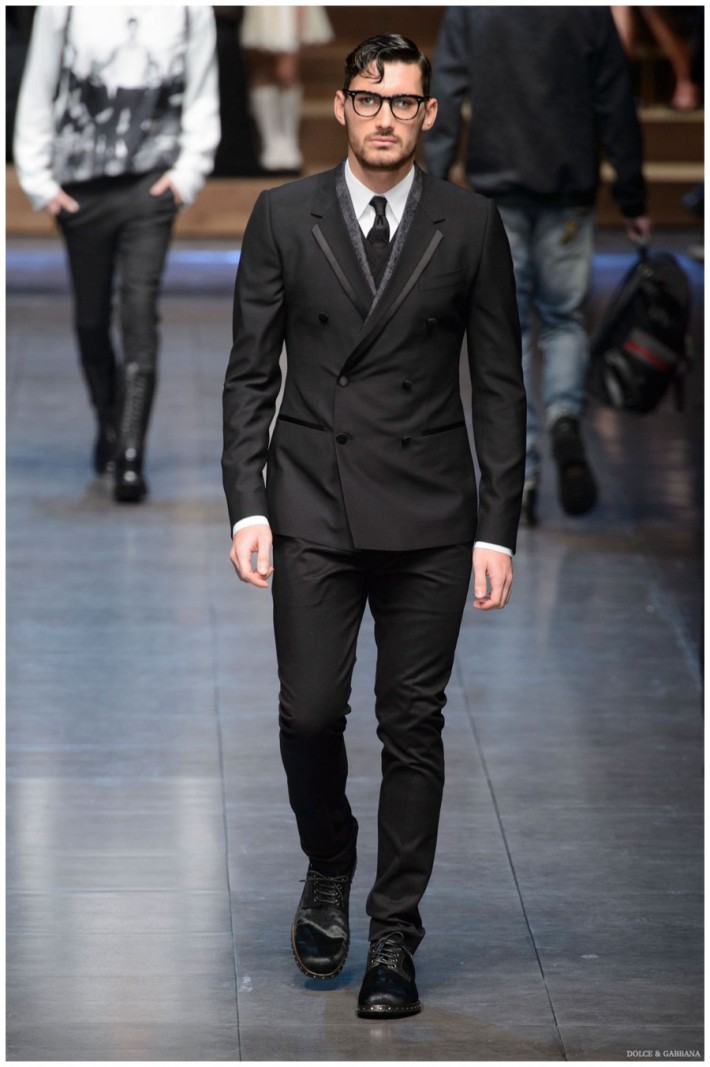 Dolce & Gabbana Fall/Winter 2015 Menswear Collection Celebrates Family ...