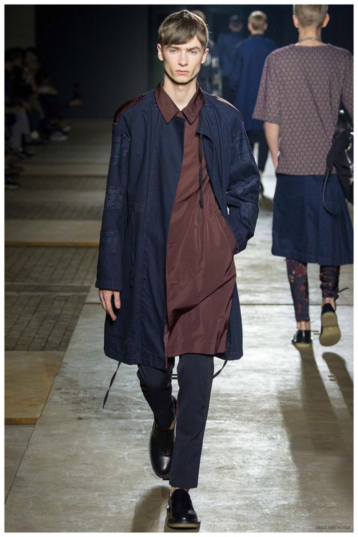 Dries Van Noten Fall/Winter 2015 Menswear Collection: Fireman Chic ...