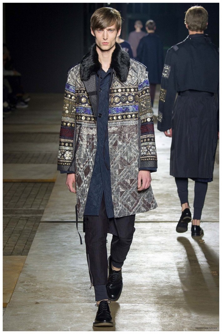 Dries Van Noten Fall/Winter 2015 Menswear Collection: Fireman Chic ...