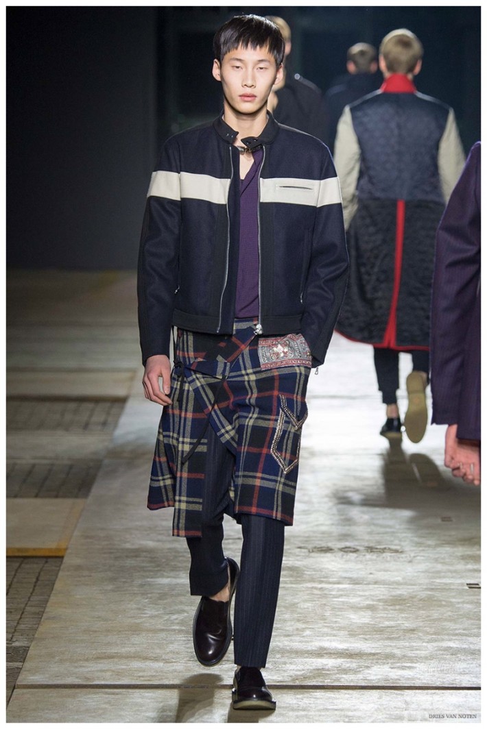 Dries Van Noten Fall/Winter 2015 Menswear Collection: Fireman Chic ...