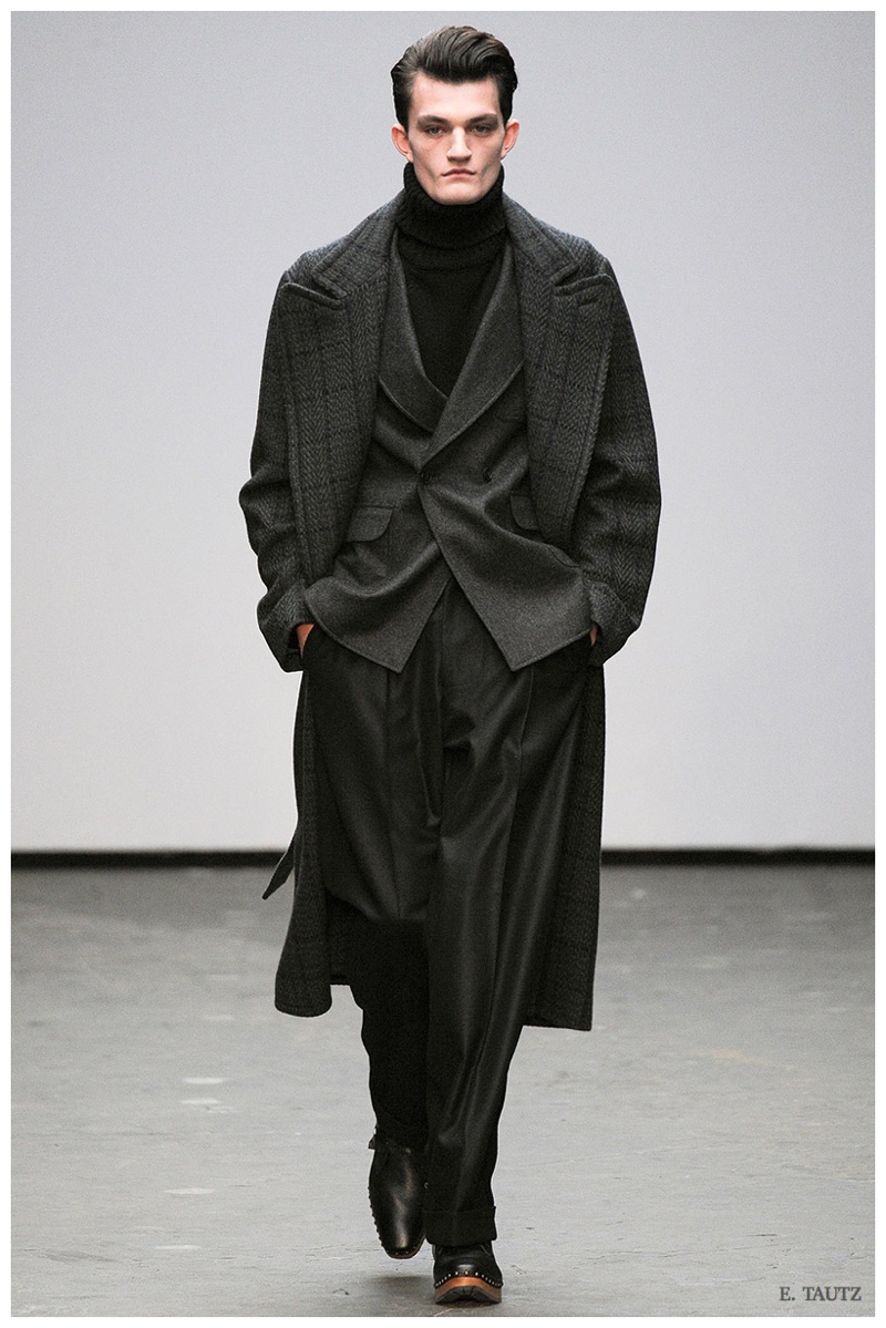 E. Tautz Fall/Winter 2015 Shades of Gray + Soft Tailoring | London ...