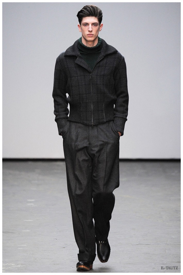 E. Tautz Fall/Winter 2015 Shades of Gray + Soft Tailoring | London ...