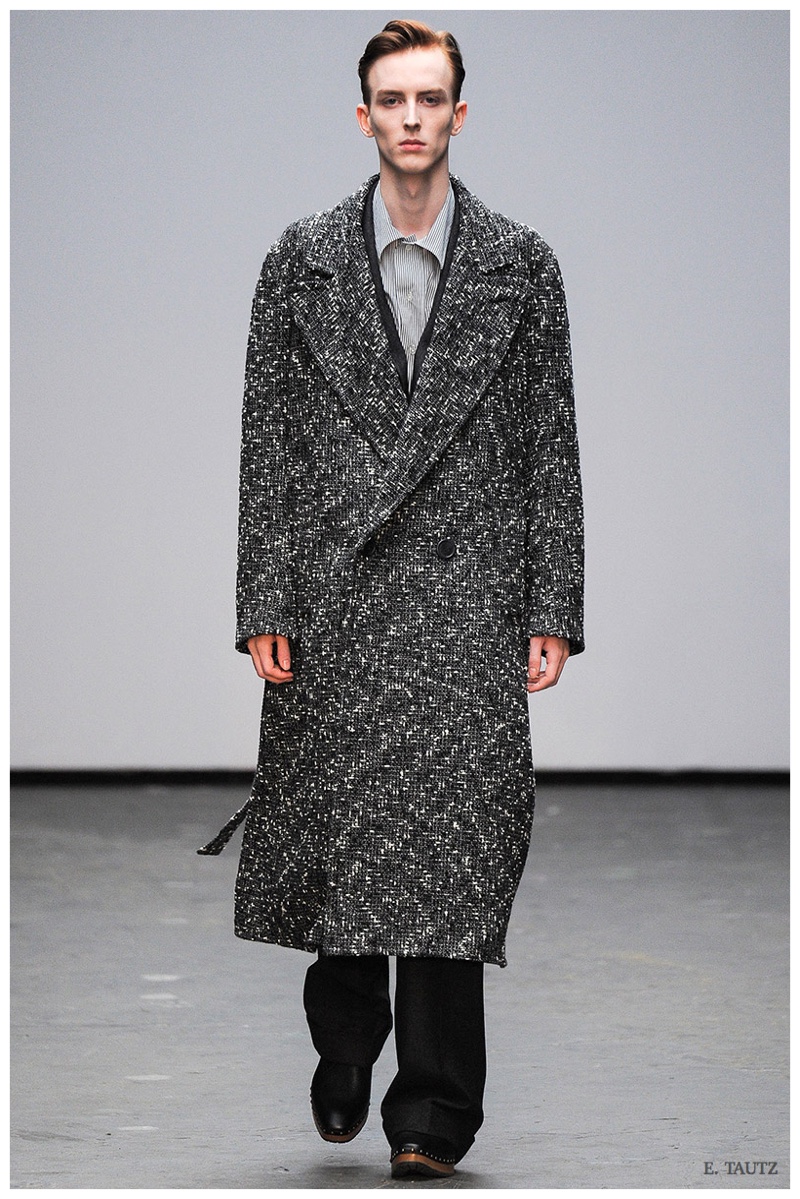 E. Tautz Fall/Winter 2015 Shades of Gray + Soft Tailoring | London ...