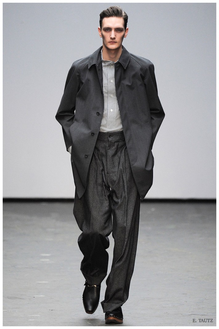 E. Tautz Fall/Winter 2015 Shades of Gray + Soft Tailoring | London ...