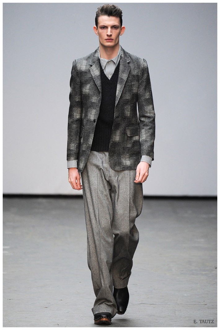 E. Tautz Fall/Winter 2015 Shades of Gray + Soft Tailoring | London ...