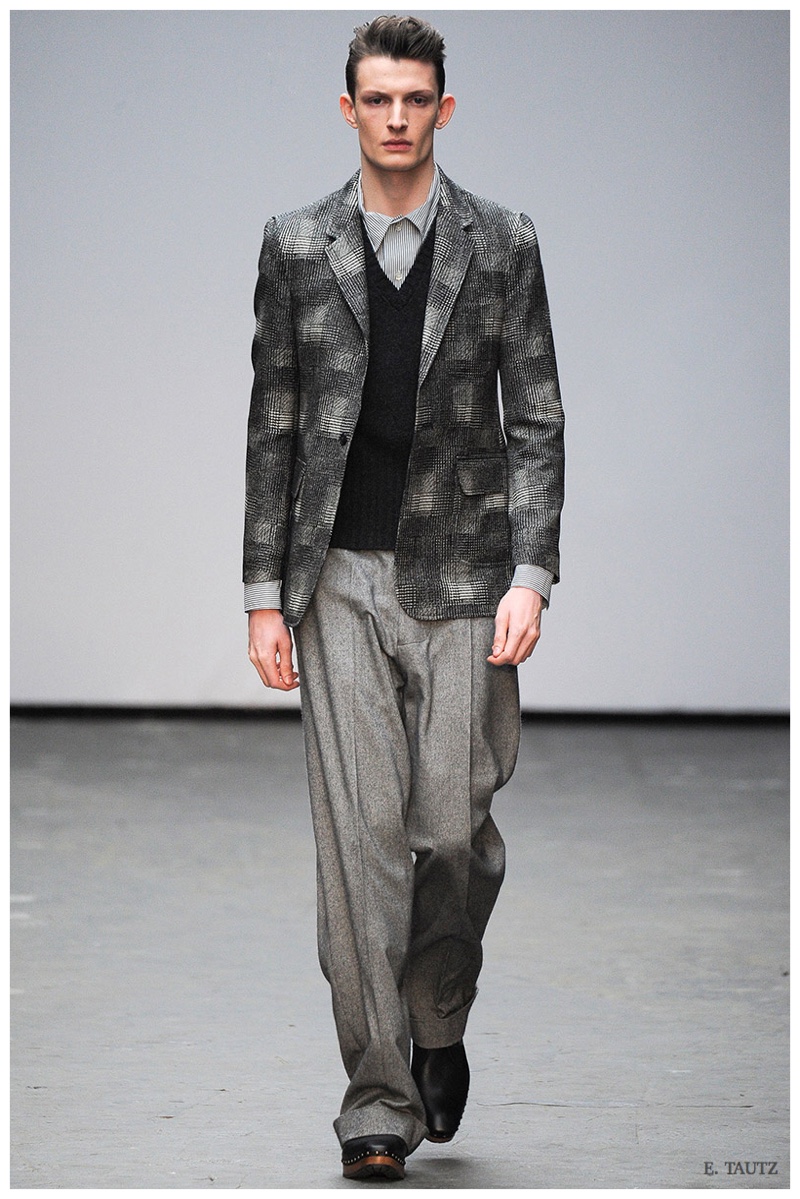 E. Tautz Fall/Winter 2015 Shades of Gray + Soft Tailoring | London ...