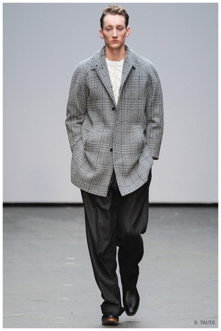 E. Tautz Fall/Winter 2015 Shades of Gray + Soft Tailoring | London ...