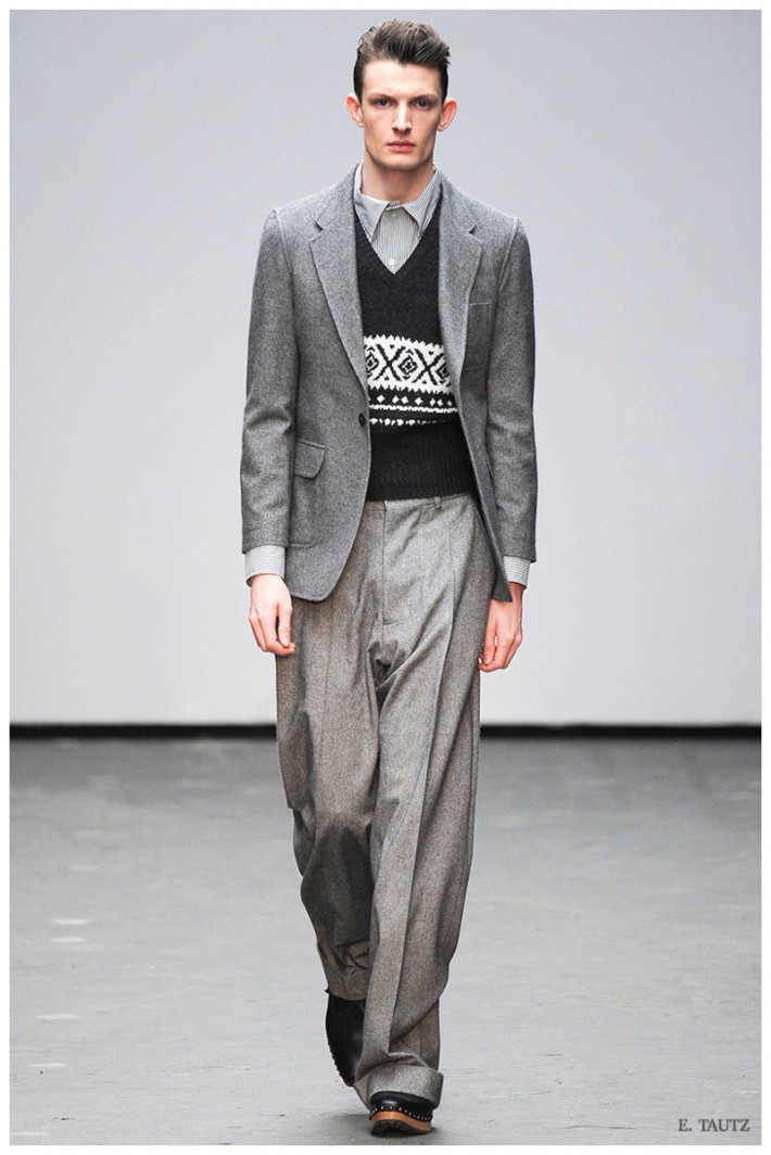 E. Tautz Fall/Winter 2015 Shades of Gray + Soft Tailoring | London ...