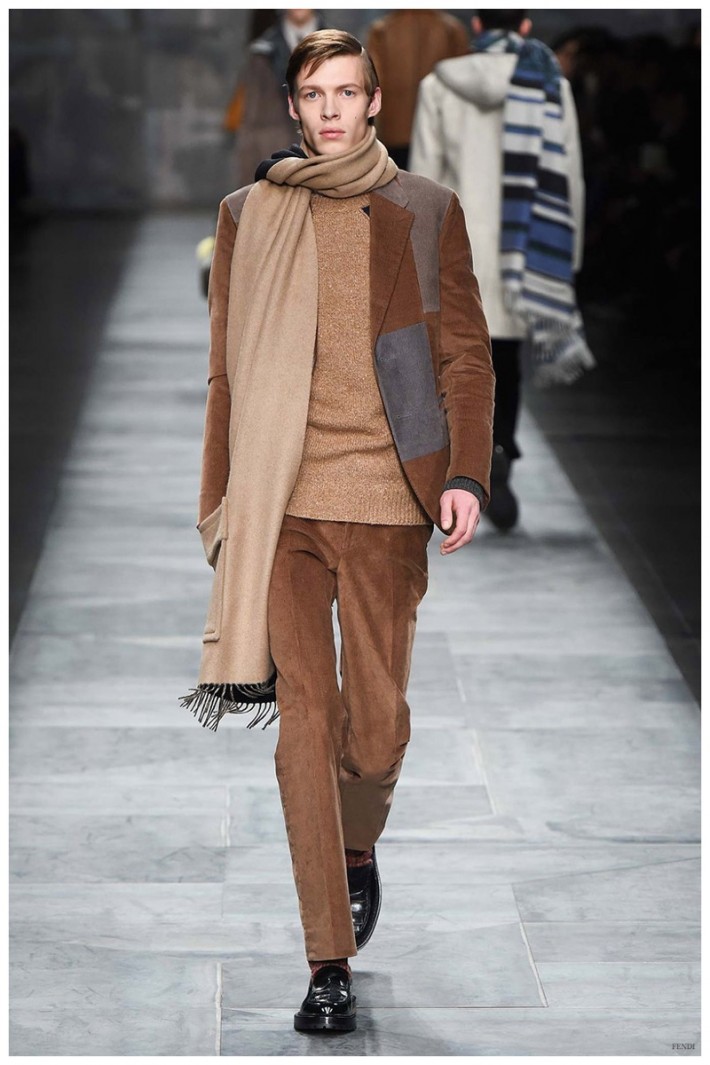Fendi Fall/Winter 2015 Menswear Collection: Shearling Styles Revisited ...