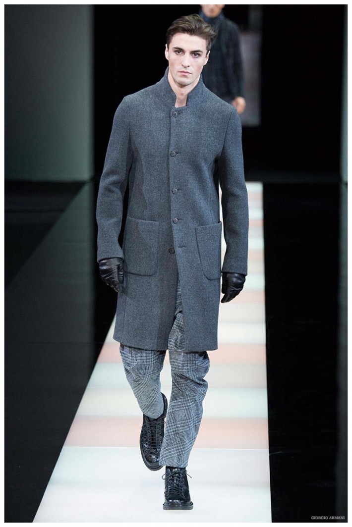 Giorgio Armani Looks East for Fall/Winter 2015 Menswear Collection ...